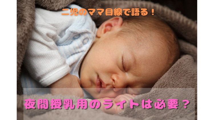 2児のママ直伝 知らなきゃ損 夜間授乳用の電気3つの必須機能 パンツジプシー